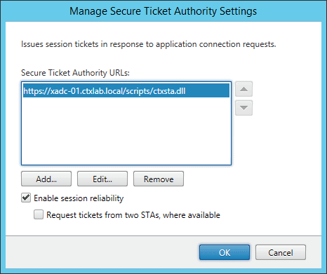 Secure Ticket Authority